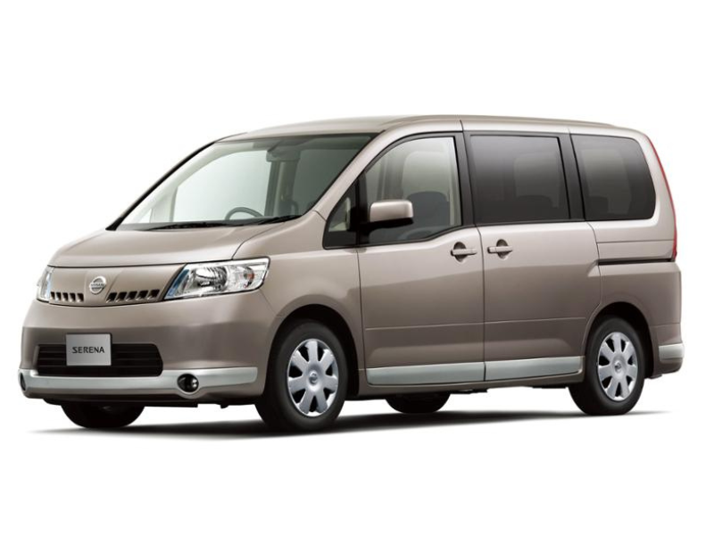 Nissan Serena executive MPV.